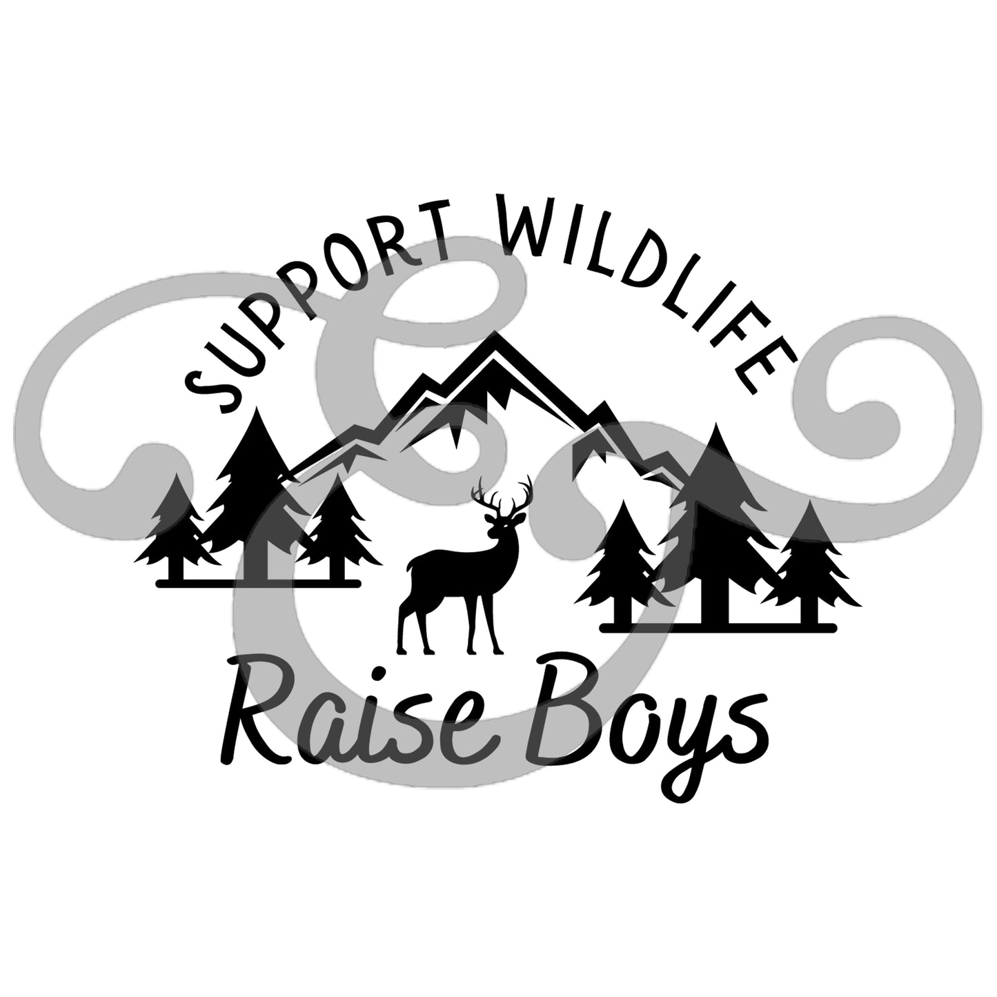 Support Wildlife Raise Boys Wooden Bead Wristlet With Suede Tassel (6690203795534)