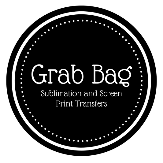 Grab Bag Sublimation and Screen Print Transfers (4872281948238)
