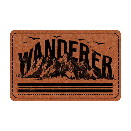 Wanderer Leatherette Patch
