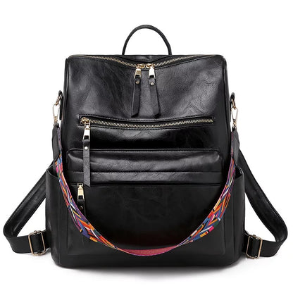 Vegan Leather Backpack | Shoulder Bag | FINAL SALE | NO RETURNS